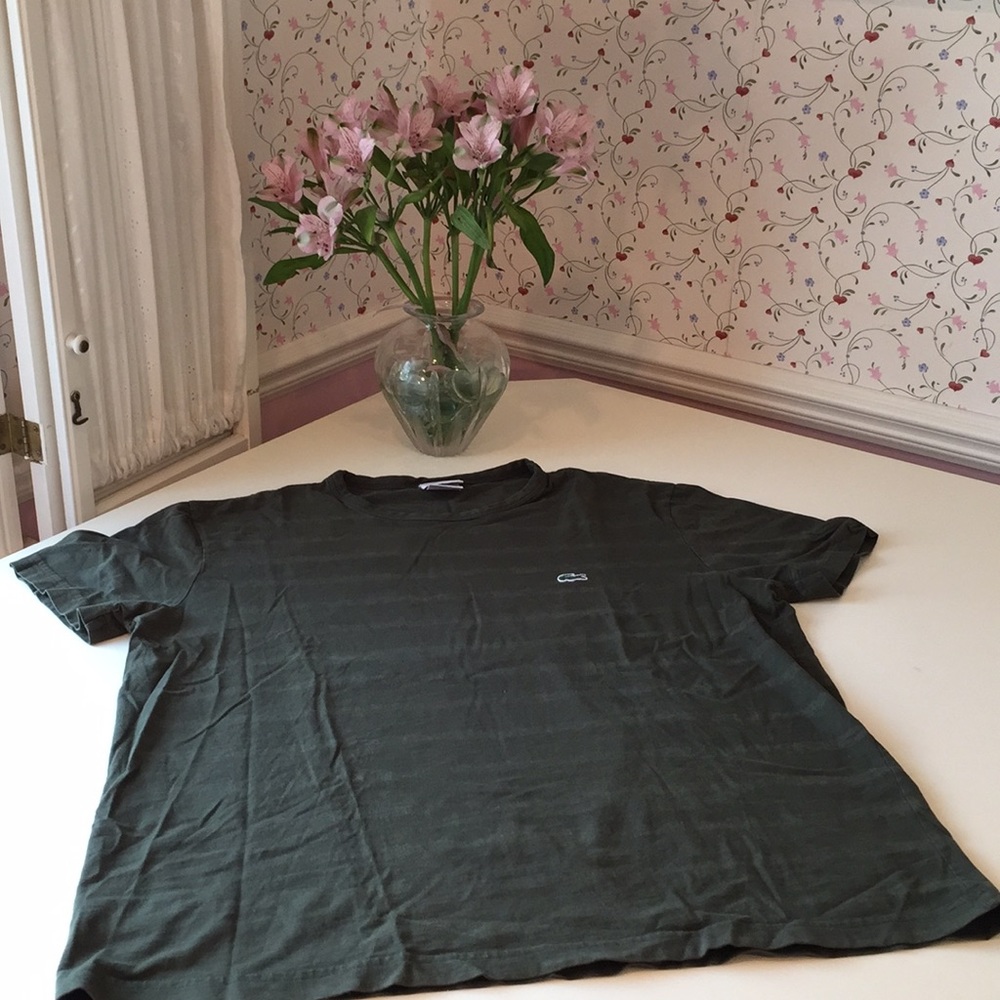 Get Ready for Spring!  Green Lacoste T-shirt